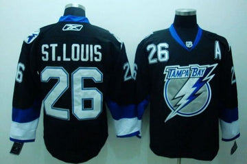 StLouis Tampa Bay Lightning black jersey