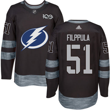 Valtteri Filppula Tampa Bay Lightning black jersey