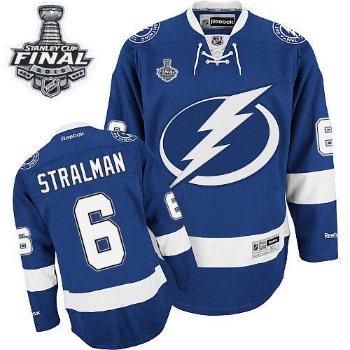 Anton Stralman Tampa Bay Lightning blue jersey