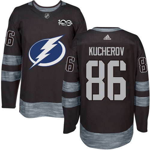 Nikita Kucherov Tampa Bay Lightning black jersey