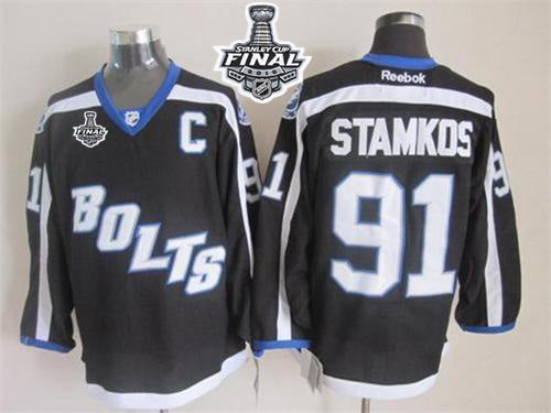 Steven Stamkos Tampa Bay Lightning black jersey