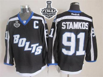 Steven Stamkos Tampa Bay Lightning black jersey