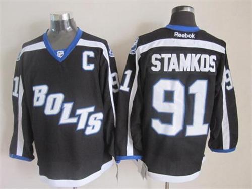 Steven Stamkos Tampa Bay Lightning black jersey
