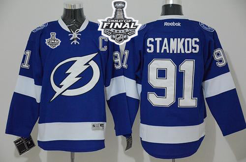Steven Stamkos Tampa Bay Lightning blue jersey