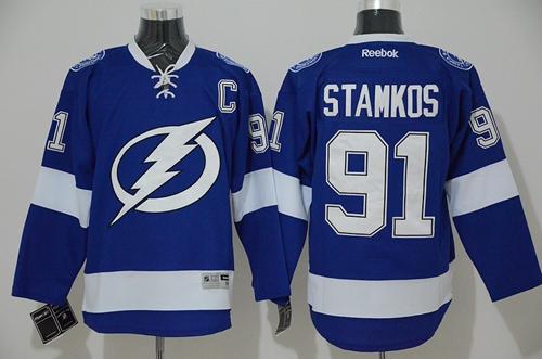 Steven Stamkos Tampa Bay Lightning blue jersey