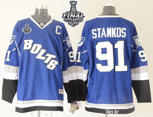 Steven Stamkos Tampa Bay Lightning blue jersey