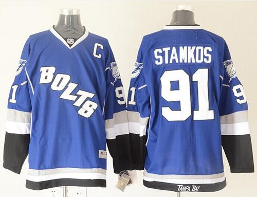Steven Stamkos Tampa Bay Lightning blue jersey
