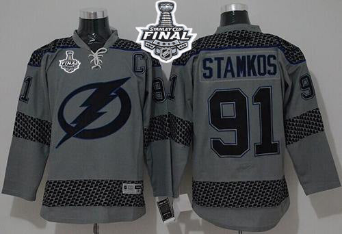 Steven Stamkos Tampa Bay Lightning charcoal Fashion jersey