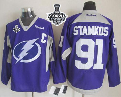 Steven Stamkos Tampa Bay Lightning purple jersey