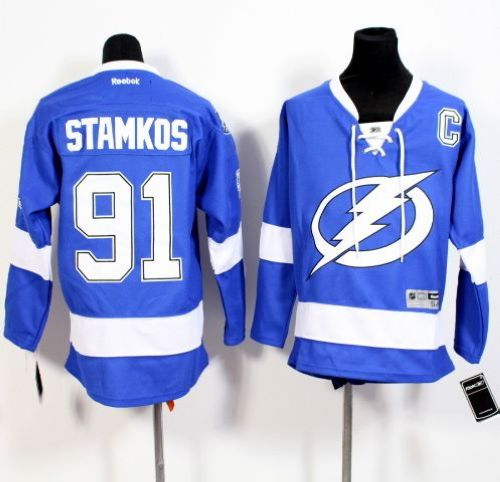 Steven Stamkos Tampa Bay Lightning royal jersey