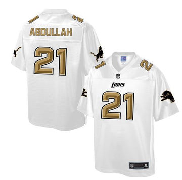 Lions #21 Ameer Abdullah White Pro Line Fashion Game Jersey