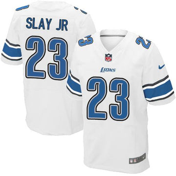 Lions #23 Darius Slay JR White Elite Jersey