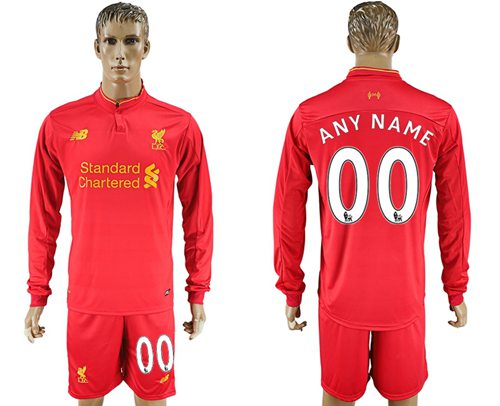 Custom Liverpool Home jersey