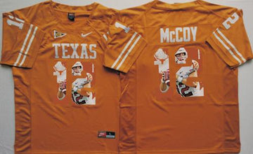 Colt McCoy Texas Longhorns orange Fashion jersey