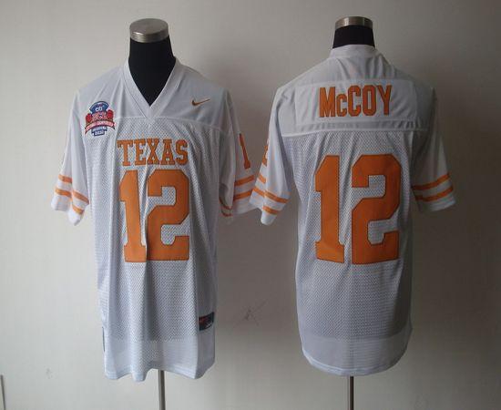 Colt McCoy Texas Longhorns white jersey