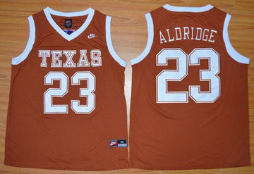 LaMarcus Aldridge Texas Longhorns orange jersey