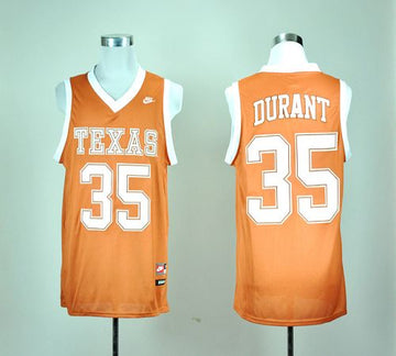 Kevin Durant Texas Longhorns orange jersey
