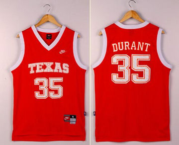 Kevin Durant Texas Longhorns orange jersey