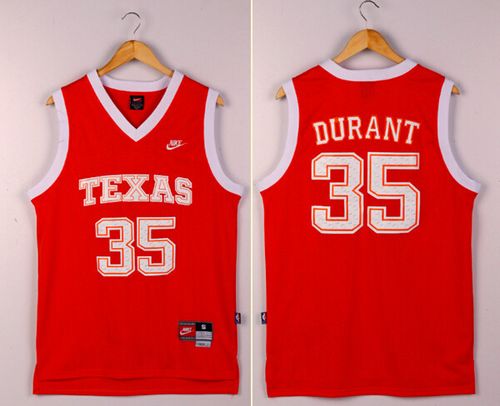 Kevin Durant Texas Longhorns orange jersey