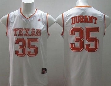 Kevin Durant Texas Longhorns white jersey