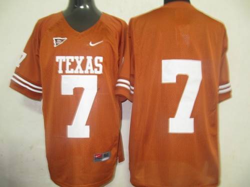 Texas Longhorns orange jersey