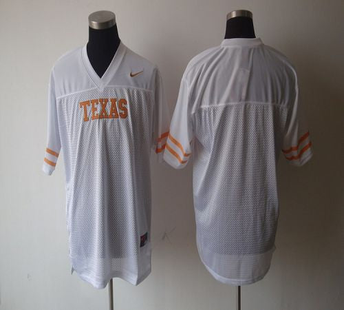 Custom Texas Longhorns white jersey