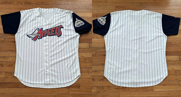 Custom Los Angeles Angels white jersey