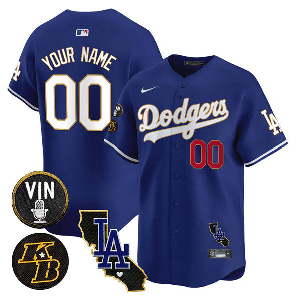 Custom Los Angeles Angels royal jersey
