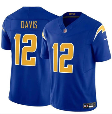Derius Davis Los Angeles Chargers royal jersey