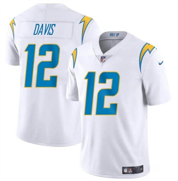 Derius Davis Los Angeles Chargers white jersey