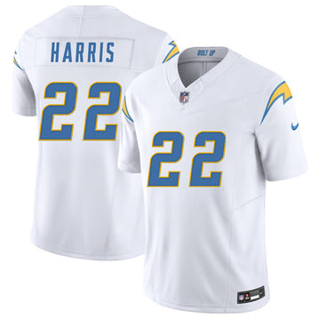 Najee Harris Los Angeles Chargers white jersey