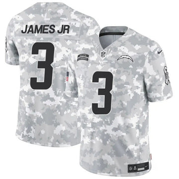 Derwin James Jr Arctic Los Angeles Chargers camo Salute To Service jersey