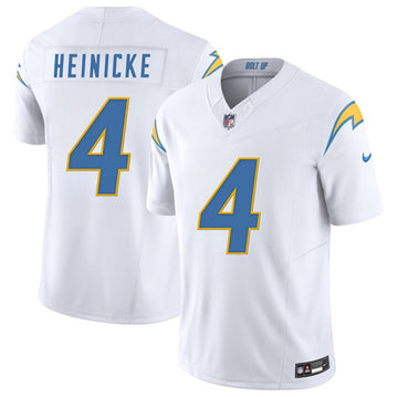 Taylor Heinicke Los Angeles Chargers white jersey