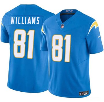 Mike Williams Los Angeles Chargers blue FUSE jersey