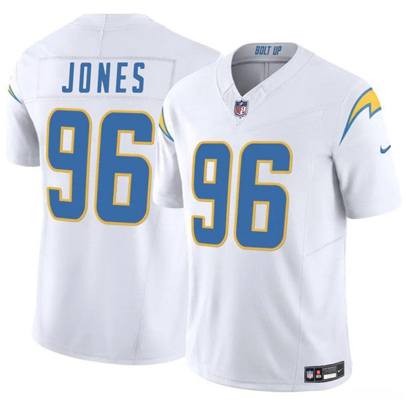 Naquan Jones Los Angeles Chargers white FUSE jersey