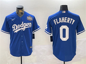 Jack Flaherty Los Angeles Dodgers royal jersey