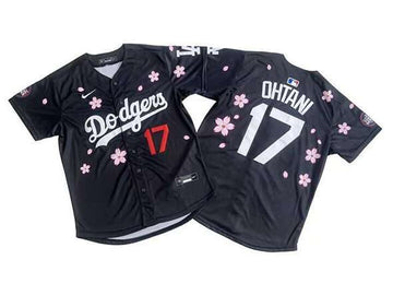 Shohei Ohtani Los Angeles Dodgers black Limited jersey