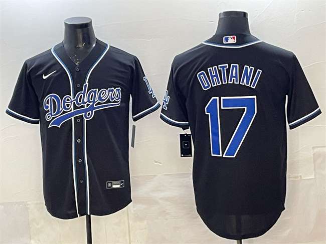 Shohei Ohtani Los Angeles Dodgers black Fashion jersey