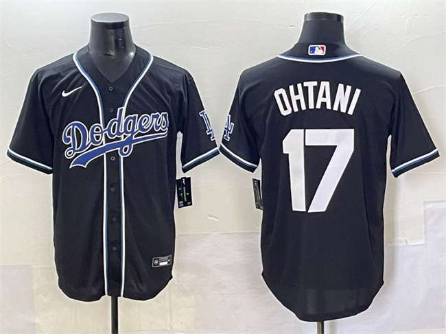 Shohei Ohtani Los Angeles Dodgers black Fashion jersey