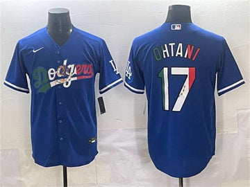 Shohei Ohtani Los Angeles Dodgers blue jersey