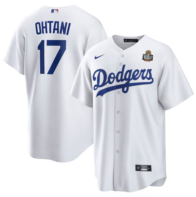 Shohei Ohtani Los Angeles Dodgers white jersey