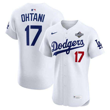 Shohei Ohtani Los Angeles Dodgers white jersey