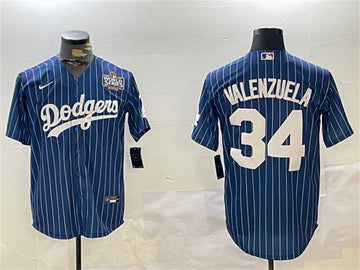 Toro Valenzuela Los Angeles Dodgers royal jersey