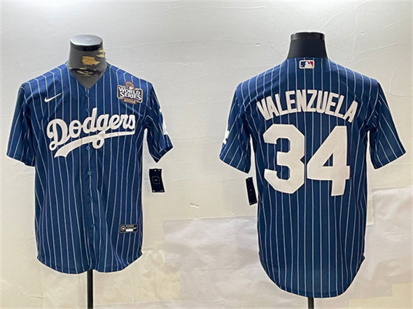 Toro Valenzuela Los Angeles Dodgers royal jersey