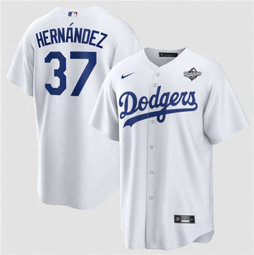 Teoscar Hernandez Los Angeles Dodgers white Home jersey