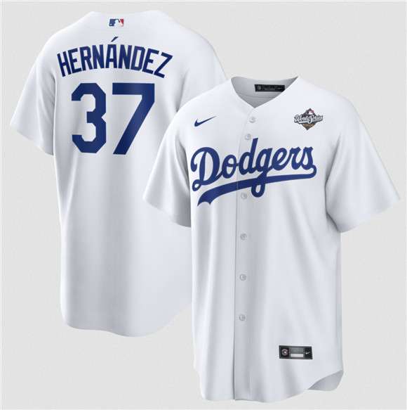 Teoscar Hernandez Los Angeles Dodgers white Home jersey