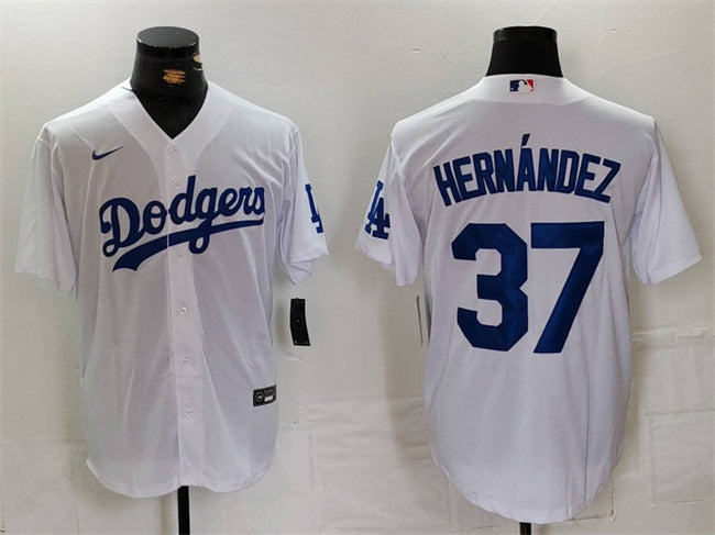 Teoscar Hernandez Los Angeles Dodgers white jersey