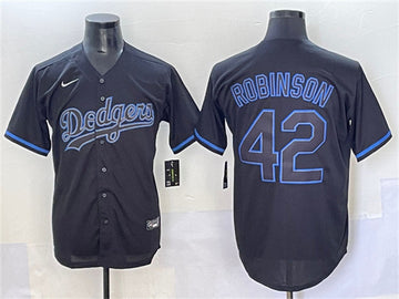 Jackie Robinson Los Angeles Dodgers black Fashion jersey