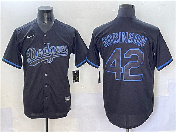 Jackie Robinson Los Angeles Dodgers black Fashion jersey