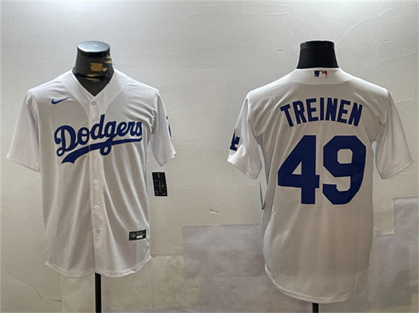 Blake Treinen Los Angeles Dodgers white jersey